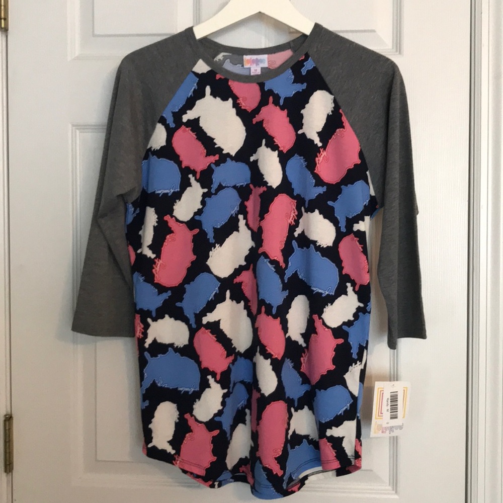 M LuLaRoe Randy USA Print